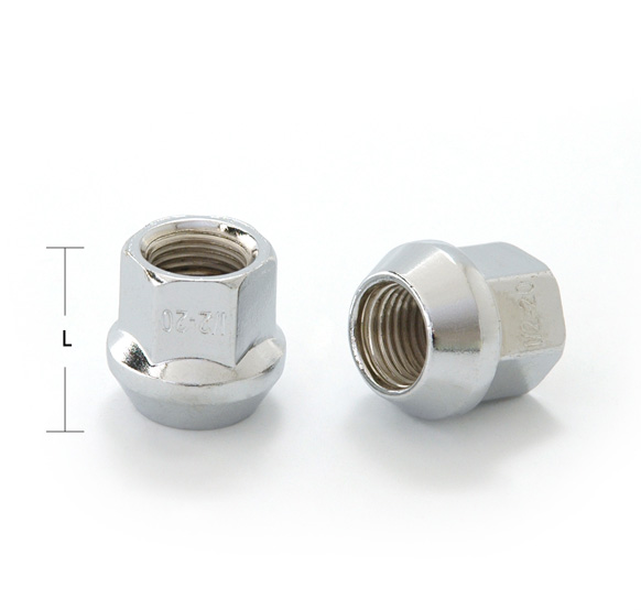 Гайка 1/2" g-ls-1 (25, hex19, конус, открытая, CH, 1804 20шт.)